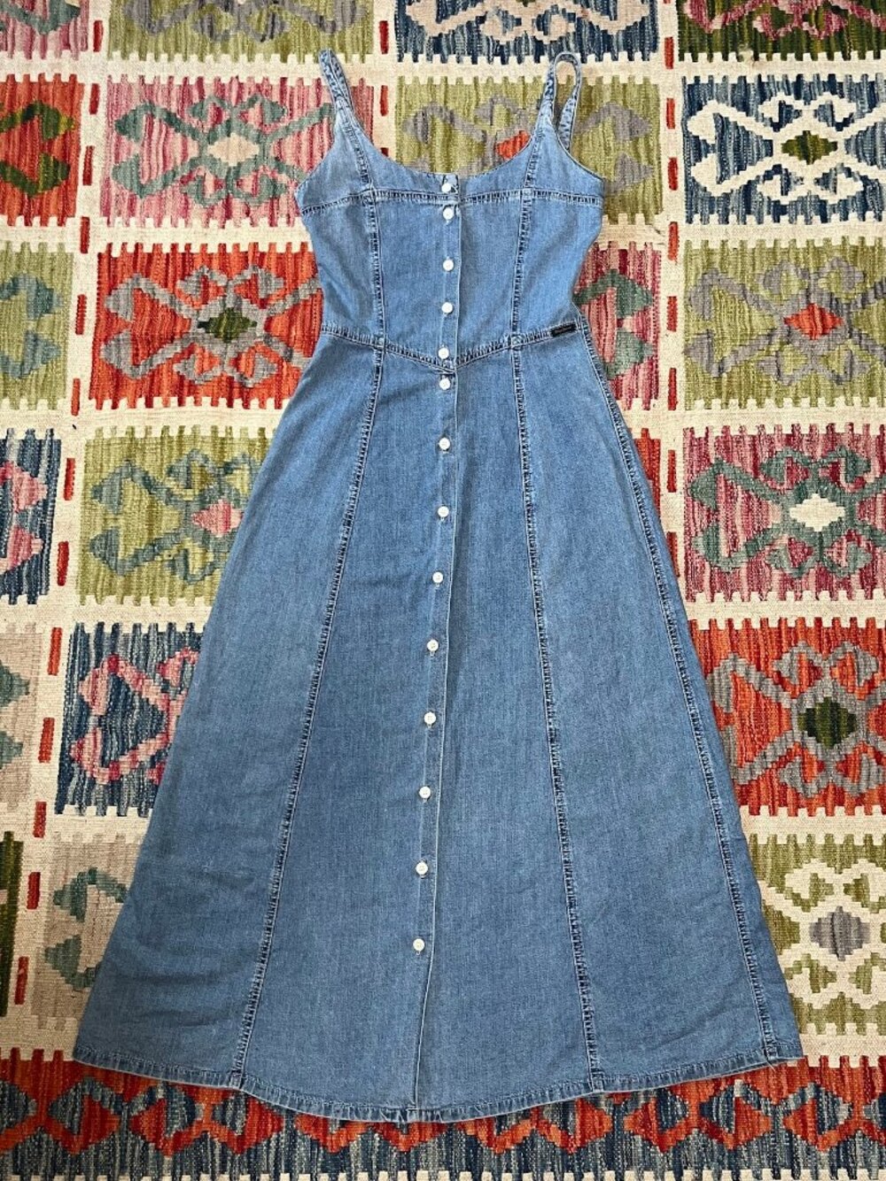 Y2k Vintage Denim Dress